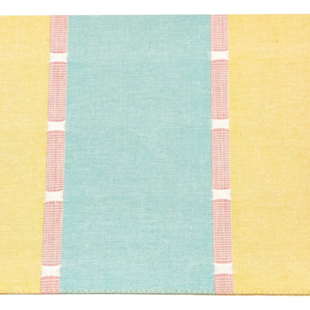 Easter Spring Pastel Cotton Placemats Set of 4 Yellow Mint Pink 19